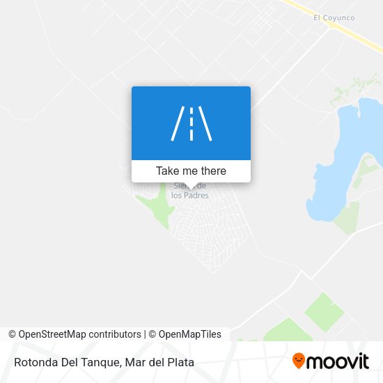 Mapa de Rotonda Del Tanque