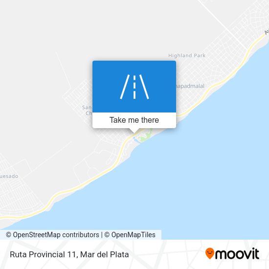 Ruta Provincial 11 map