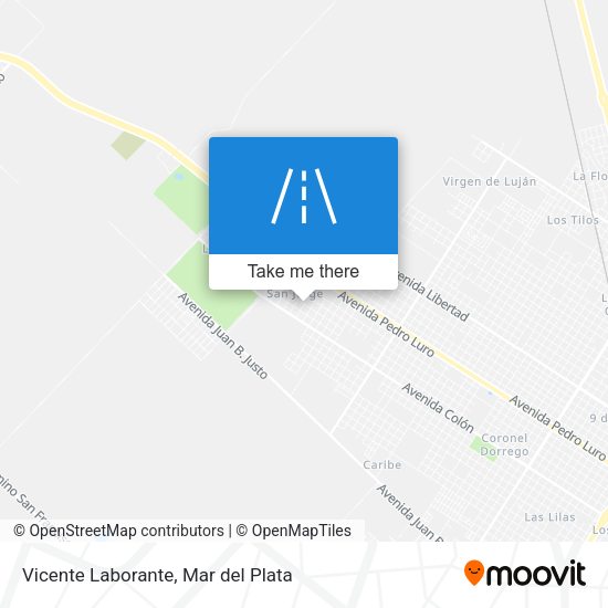 Vicente Laborante map