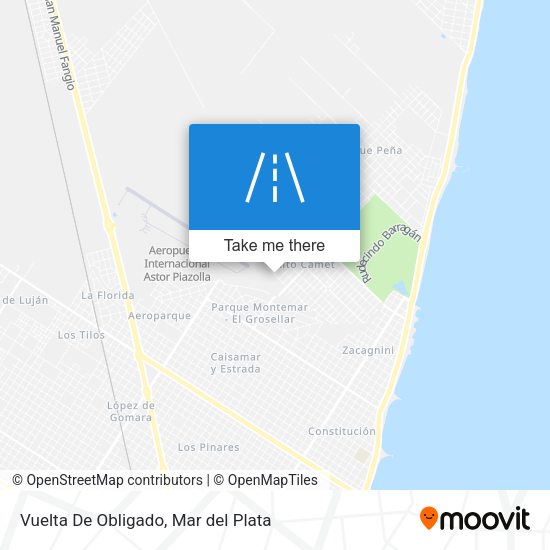 Vuelta De Obligado map