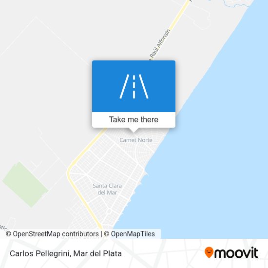Mapa de Carlos Pellegrini