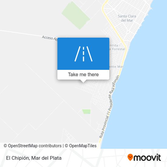 Mapa de El Chipión