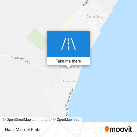 Mapa de Haití