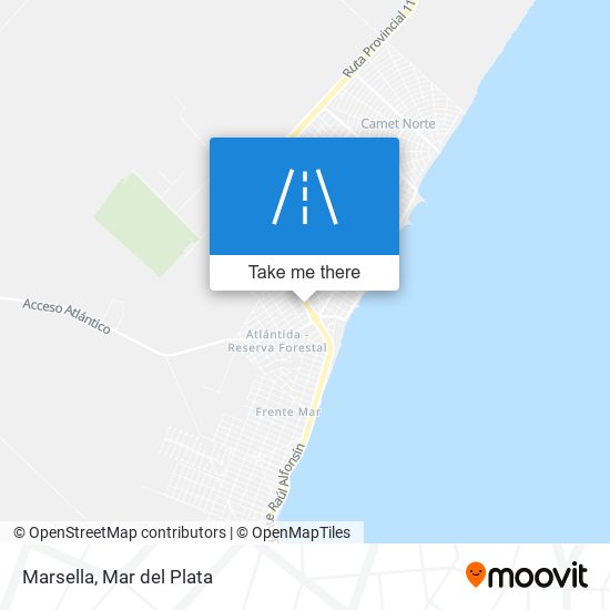 Marsella map