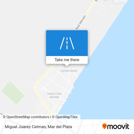 Miguel Juarez Celman map