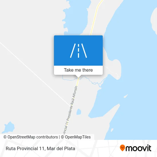 Ruta Provincial 11 map