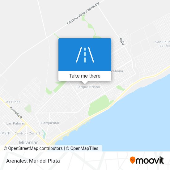 Mapa de Arenales
