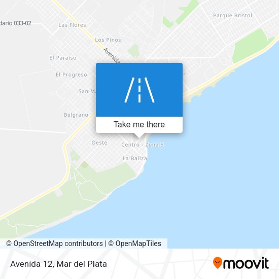 Mapa de Avenida 12