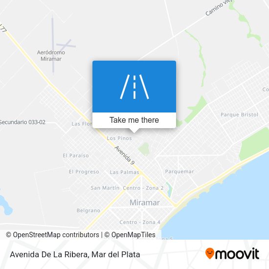 Avenida De La Ribera map