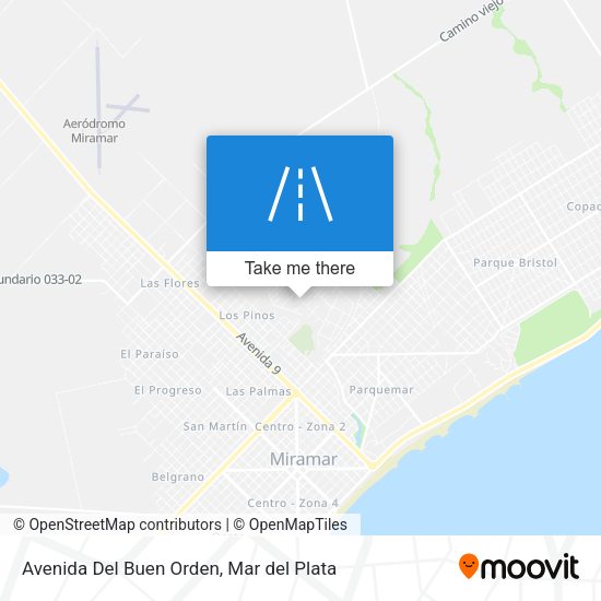 Avenida Del Buen Orden map