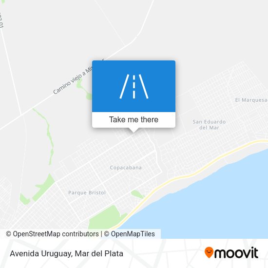 Avenida Uruguay map