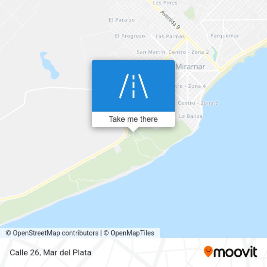 Mapa de Calle 26