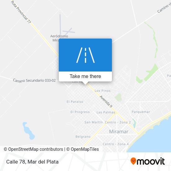 Mapa de Calle 78