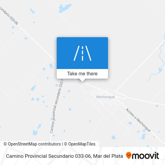 Camino Provincial Secundario 033-06 map