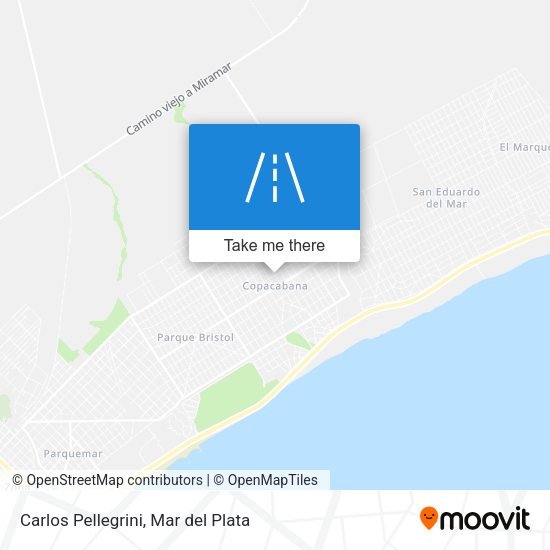 Mapa de Carlos Pellegrini