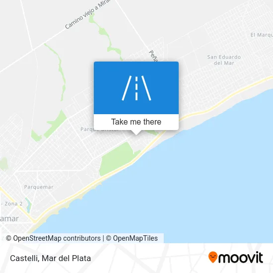 Castelli map