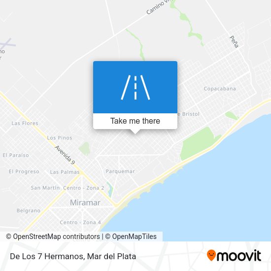 Mapa de De Los 7 Hermanos