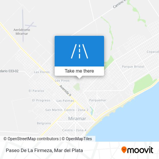 Paseo De La Firmeza map