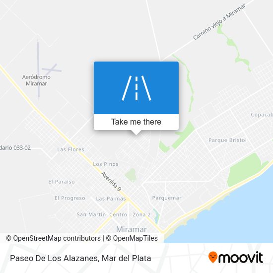 Paseo De Los Alazanes map