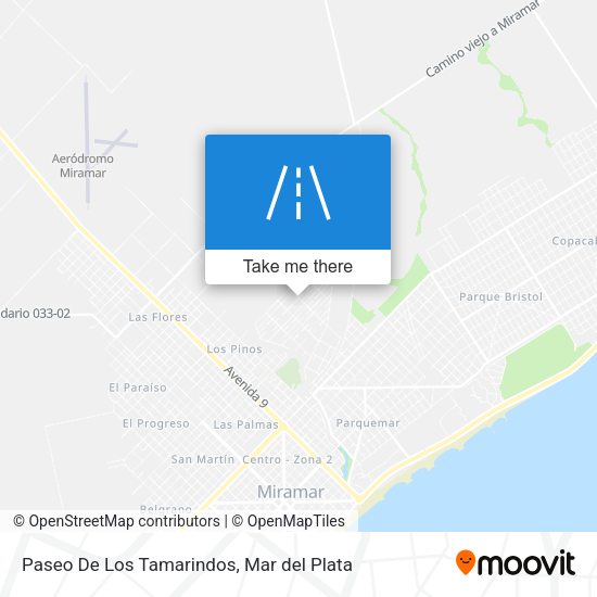 Paseo De Los Tamarindos map