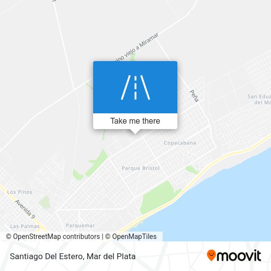 Santiago Del Estero map