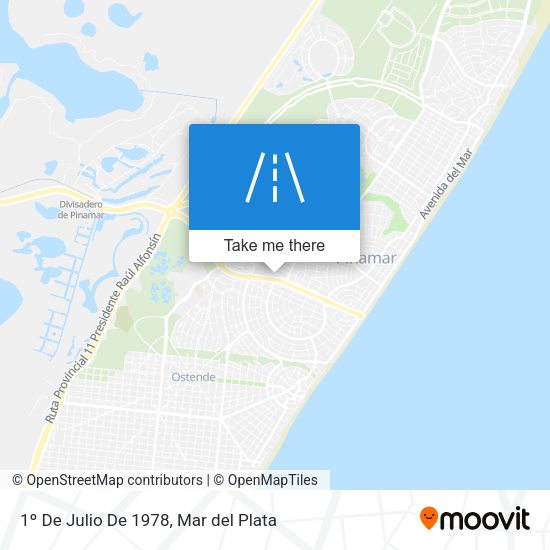 1º De Julio De 1978 map