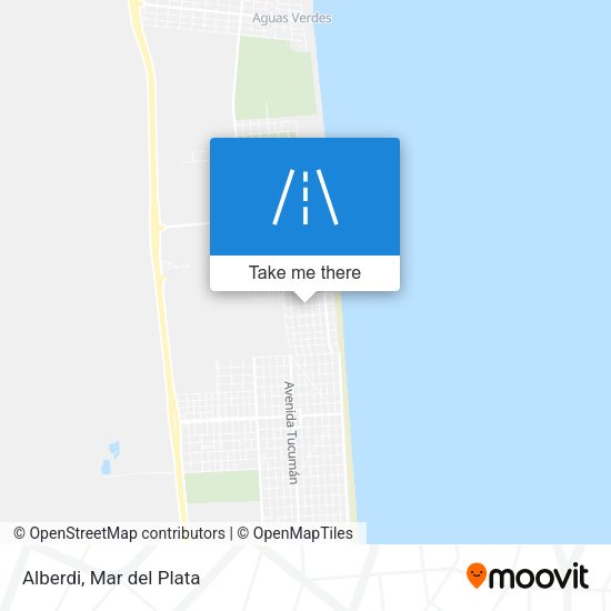 Mapa de Alberdi