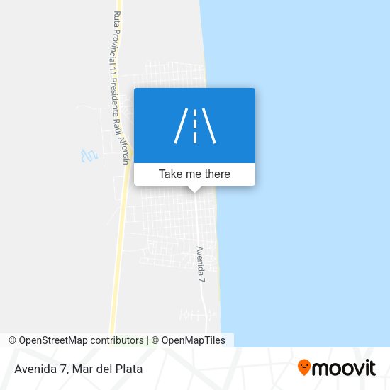 Mapa de Avenida 7