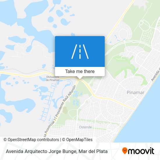 Avenida Arquitecto Jorge Bunge map