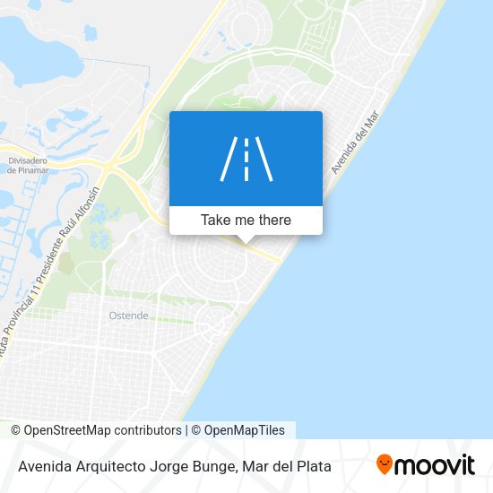 Avenida Arquitecto Jorge Bunge map