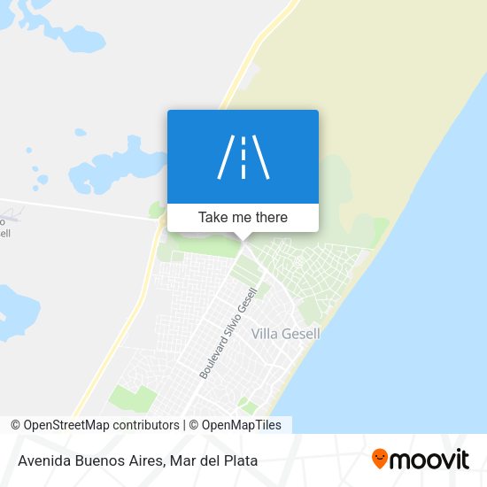 Mapa de Avenida Buenos Aires
