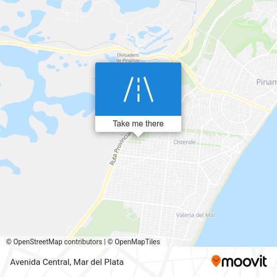 Avenida Central map
