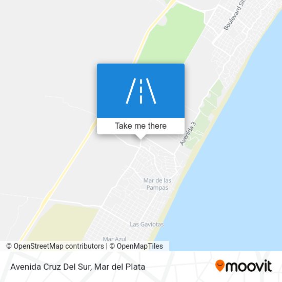 Avenida Cruz Del Sur map