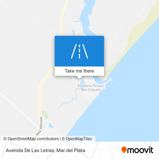 Avenida De Las Letras map