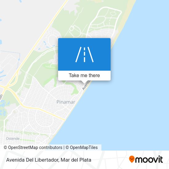 Avenida Del Libertador map