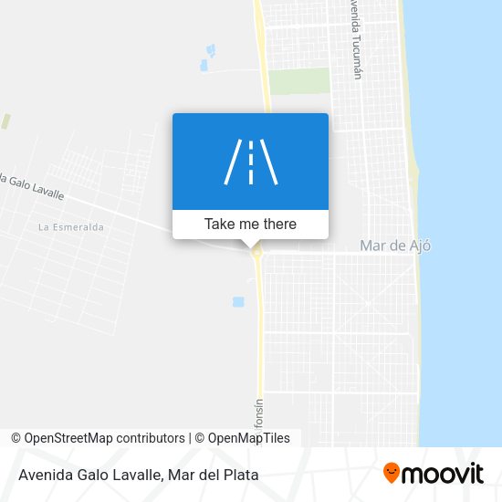 Avenida Galo Lavalle map