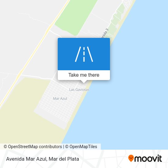 Avenida Mar Azul map