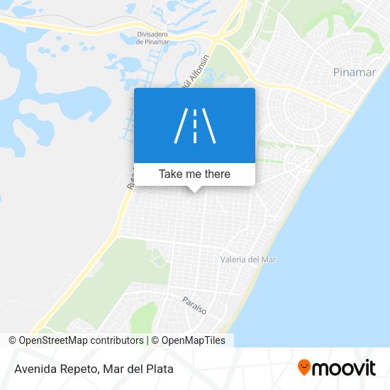 Mapa de Avenida Repeto