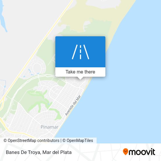 Mapa de Banes De Troya
