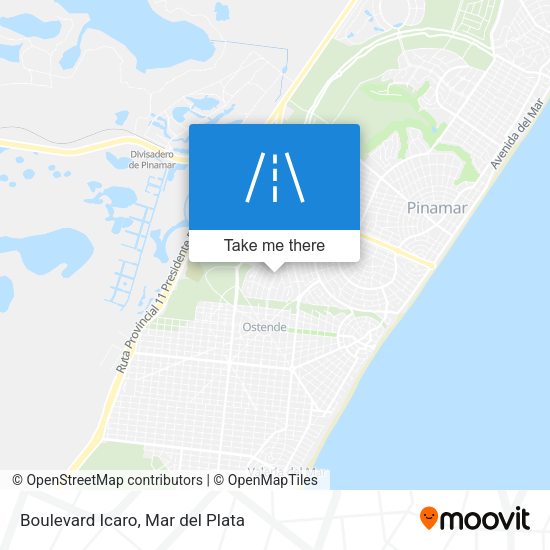 Mapa de Boulevard Icaro