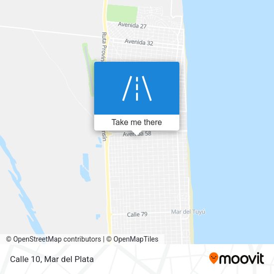 Mapa de Calle 10