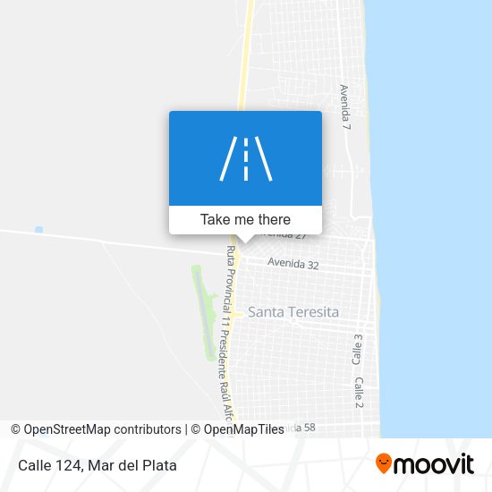 Mapa de Calle 124