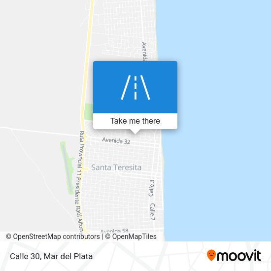 Mapa de Calle 30