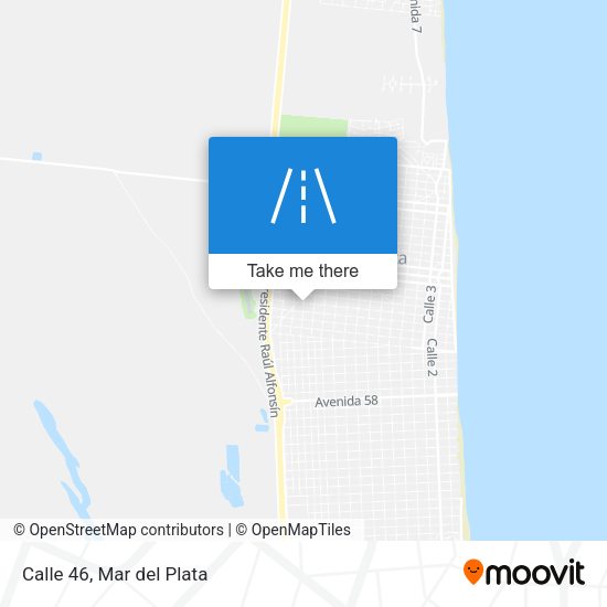 Mapa de Calle 46