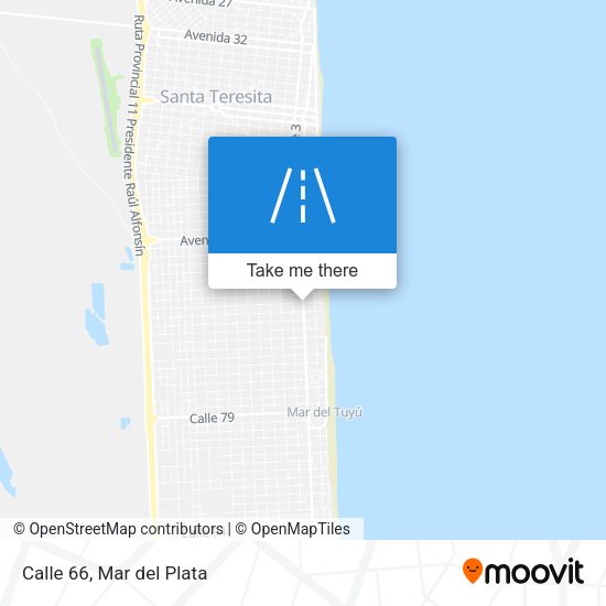 Mapa de Calle 66