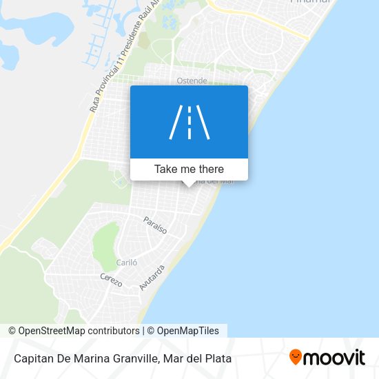 Capitan De Marina Granville map