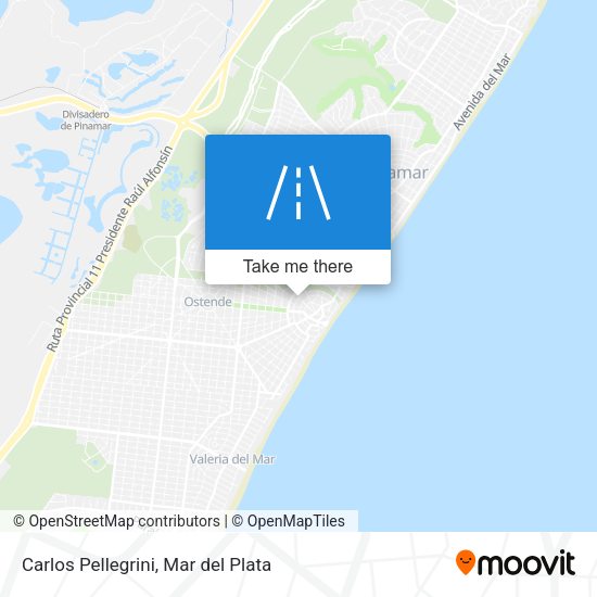 Mapa de Carlos Pellegrini