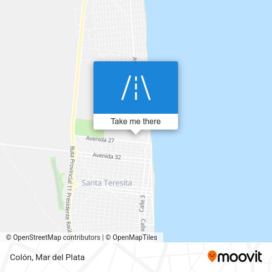 Mapa de Colón