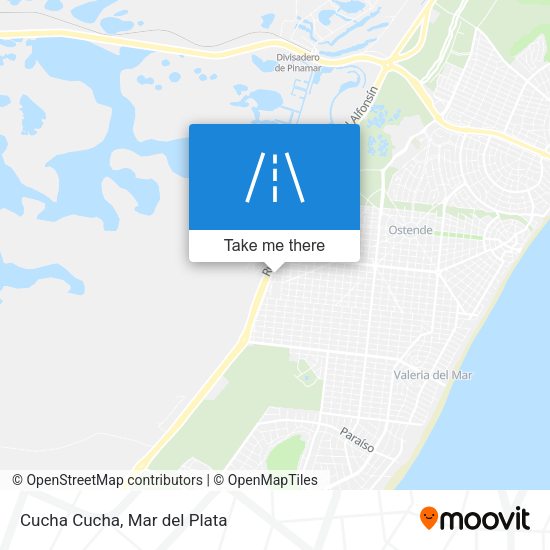 Mapa de Cucha Cucha
