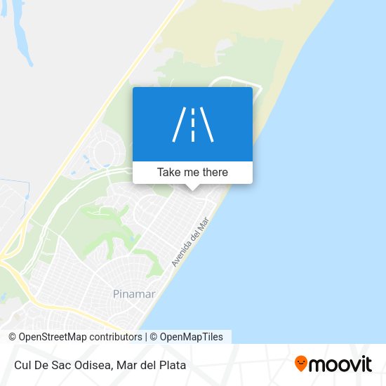 Mapa de Cul De Sac Odisea